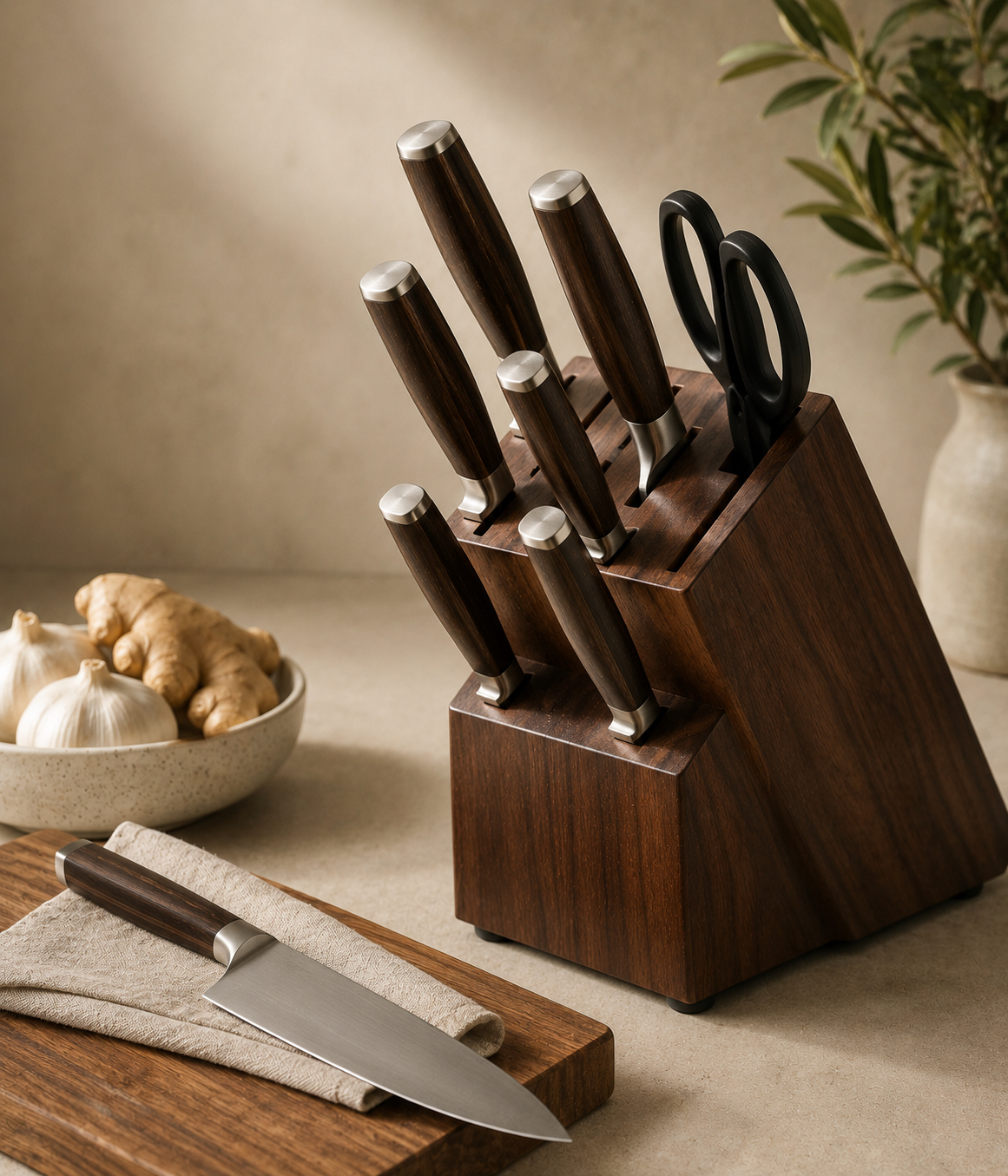 Knife block set